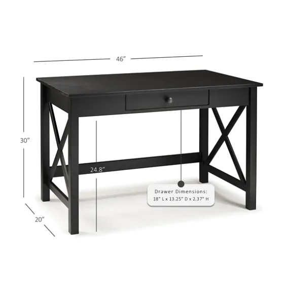 Wood X-Sides Desk-Kirkland's Home Store