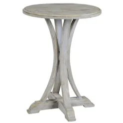 Wooden Arched Base Round Top Accent Table-Kirkland's Home Cheap
