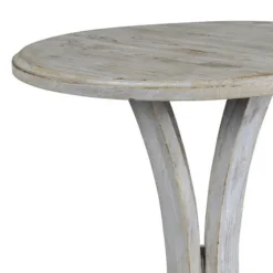 Wooden Arched Base Round Top Accent Table-Kirkland's Home Cheap