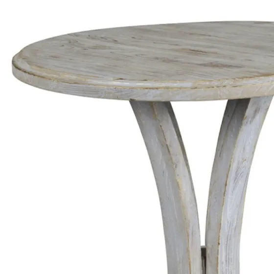 Wooden Arched Base Round Top Accent Table-Kirkland's Home Cheap