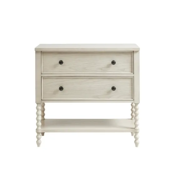 Wooden Balled Legs 2-Drawer Chest-Kirkland's Home Cheap