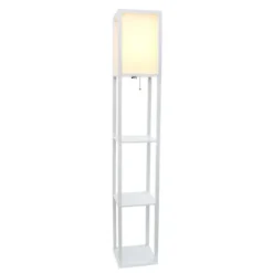 Wooden Column Shelf Floor Lamp-Kirkland's Home Hot