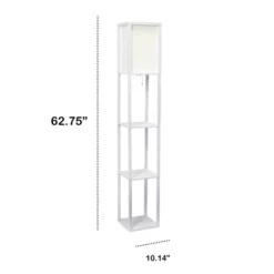 Wooden Column Shelf Floor Lamp-Kirkland's Home Hot