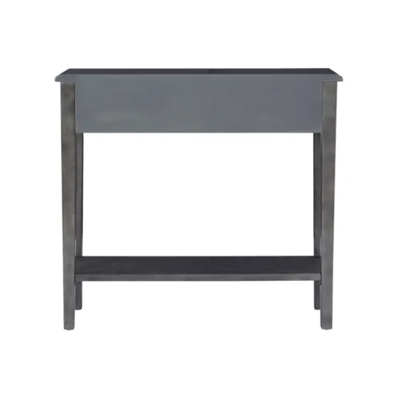 Wooden Console Table With Double Drawers-Kirkland's Home Store
