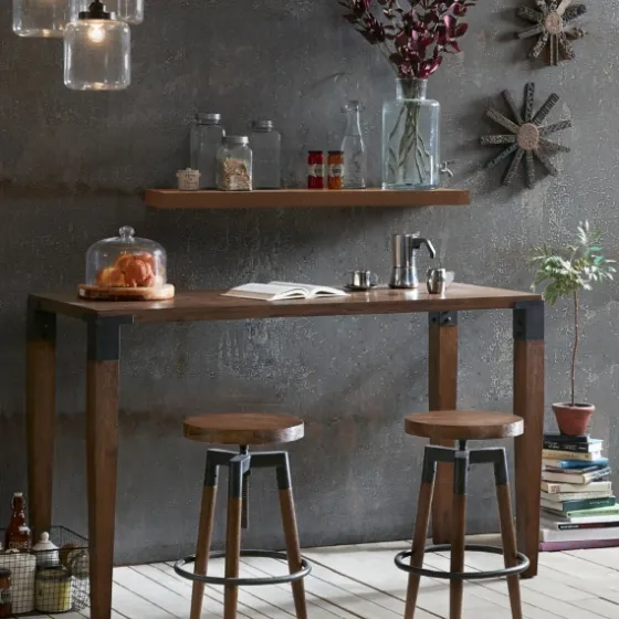 Wooden Frazier Counter Table-Kirkland's Home Flash Sale