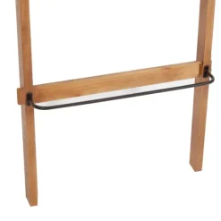 Wooden Leaning Ladder With Hooks-Kirkland's Home Fashion