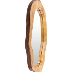 Wooden Live Edge Framed Wall Mirror-Kirkland's Home Best