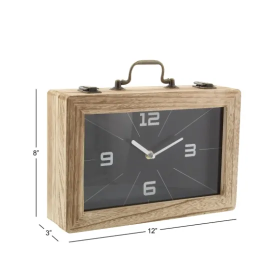 Wooden Novelty Briefcase Clock-Kirkland's Home Store