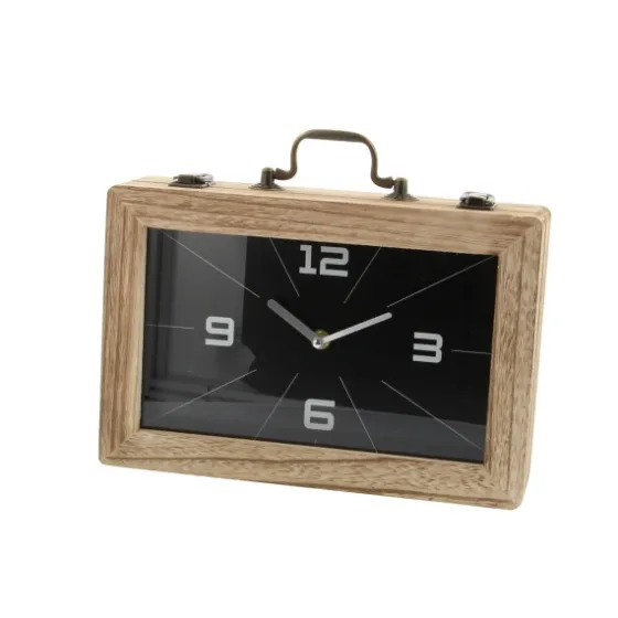 Wooden Novelty Briefcase Clock-Kirkland's Home Store