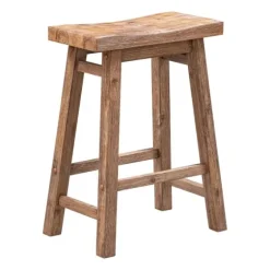 Wooden Saddle Seat Counter Stool-Kirkland's Home Cheap