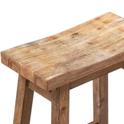 Wooden Saddle Seat Counter Stool-Kirkland's Home Cheap