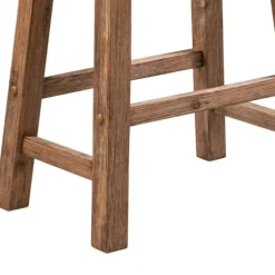 Wooden Saddle Seat Counter Stool-Kirkland's Home Cheap