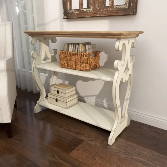 Wooden 2-Shelf Console Table-Kirkland's Home Best Sale