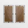 Wooden Starburst Metal Wall Plaques, Set Of 2-Kirkland's Home Best Sale