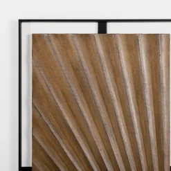 Wooden Starburst Metal Wall Plaques, Set Of 2-Kirkland's Home Best Sale