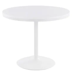 Wooden Top Metal Base Round Dining Table-Kirkland's Home Cheap