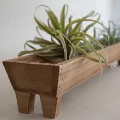 Wooden Trough Long Tray-Kirkland's Home New