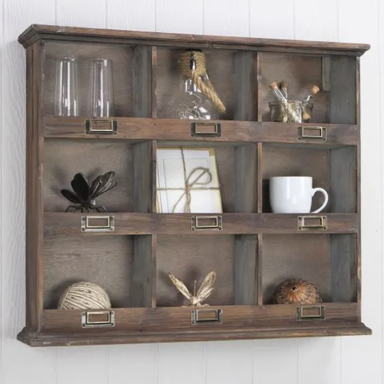 Wooden Wall Cubby-Kirkland's Home New