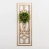 Wooden Wreath On Window Wall Plaque-Kirkland's Home Flash Sale