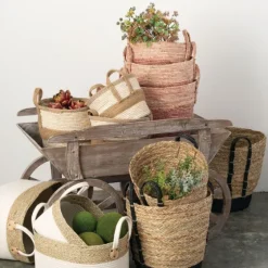Woven Baskets, Set Of 3-Kirkland's Home Cheap