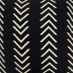 Woven Black And White Chevron Throw Pillow-Kirkland's Home Cheap