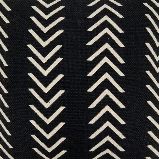 Woven Black And White Chevron Throw Pillow-Kirkland's Home Cheap
