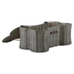 Woven Bone Shaped Basket, 21 In.-Kirkland's Home Fashion