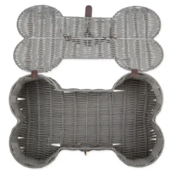 Woven Bone Shaped Basket, 17 In.-Kirkland's Home Store