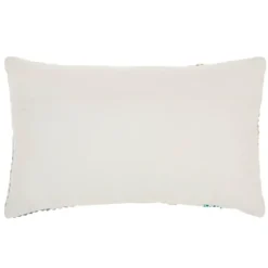 Woven Geometric Patches Lumbar Pillow-Kirkland's Home Flash Sale