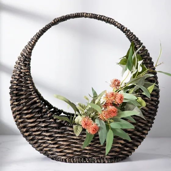 Woven Half Moon Basket-Kirkland's Home Discount