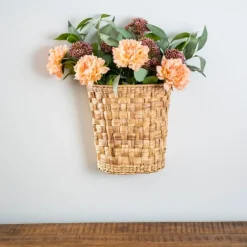 Woven Hyacinth Wall Pocket-Kirkland's Home Outlet