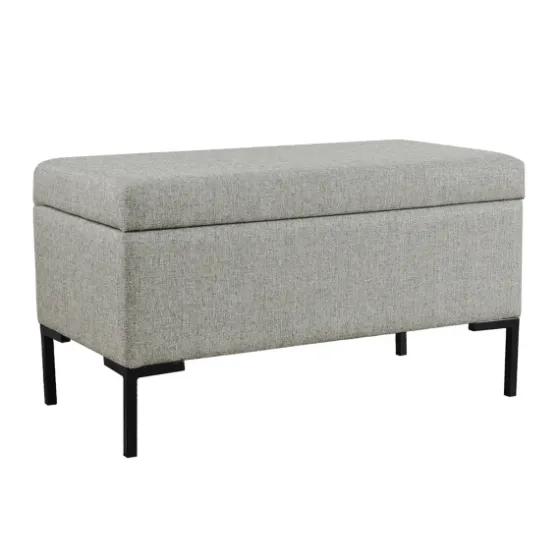 Woven Polyester Storage Bench-Kirkland's Home Flash Sale