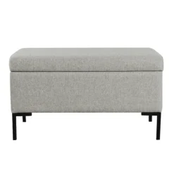 Woven Polyester Storage Bench-Kirkland's Home Flash Sale