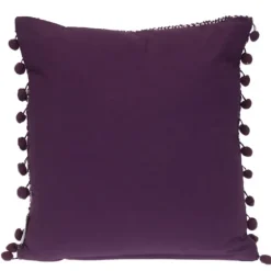 Woven Pom Pom Pillow-Kirkland's Home Cheap
