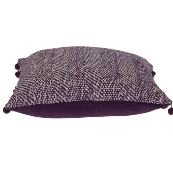Woven Pom Pom Pillow-Kirkland's Home Cheap