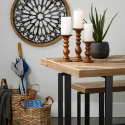 Woven Rat And Faux Leather Baskets, Set Of 2-Kirkland's Home Flash Sale
