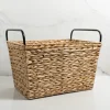 Woven Rat Metal Handle Basket-Kirkland's Home Outlet
