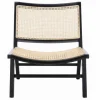 Woven Rattan Low-Slung Accent Chair-Kirkland's Home Outlet