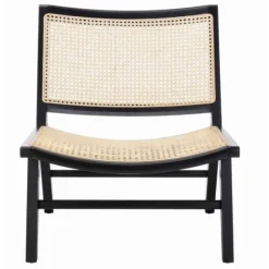 Woven Rattan Low-Slung Accent Chair-Kirkland's Home Outlet