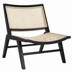 Woven Rattan Low-Slung Accent Chair-Kirkland's Home Outlet