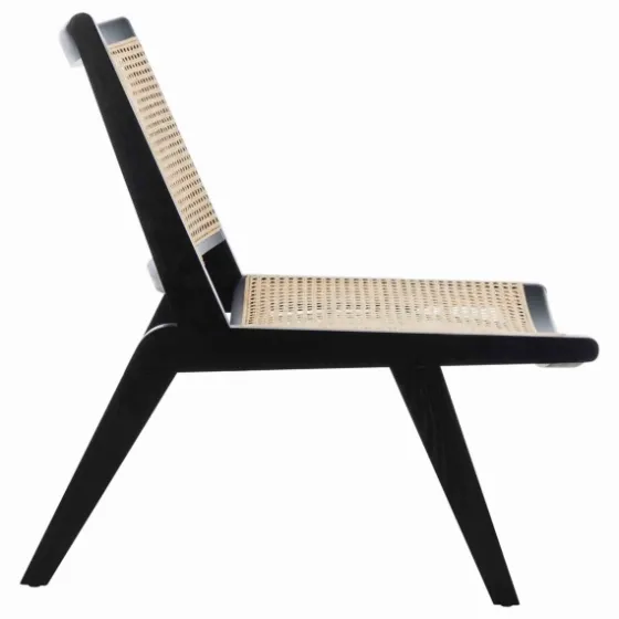 Woven Rattan Low-Slung Accent Chair-Kirkland's Home Outlet