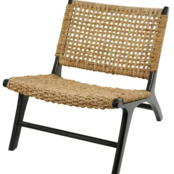 Woven Seagrass And Teakwood Accent Chair-Kirkland's Home Cheap