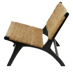 Woven Seagrass And Teakwood Accent Chair-Kirkland's Home Cheap