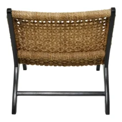 Woven Seagrass And Teakwood Accent Chair-Kirkland's Home Cheap