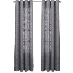 Woven Single Curtain Panel, 84 In.-Kirkland's Home Sale
