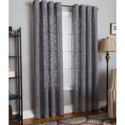Woven Single Curtain Panel, 84 In.-Kirkland's Home Sale