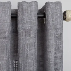 Woven Single Curtain Panel, 84 In.-Kirkland's Home Sale