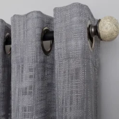 Woven Single Curtain Panel, 84 In.-Kirkland's Home Sale