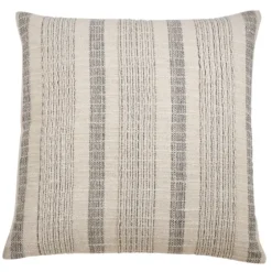 Woven Stripe Throw Pillow-Kirkland's Home Cheap