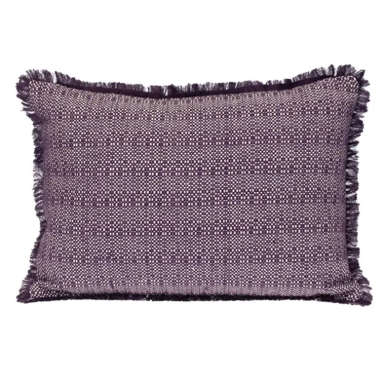 Woven Stripes Fringe Lumbar Pillow-Kirkland's Home Hot